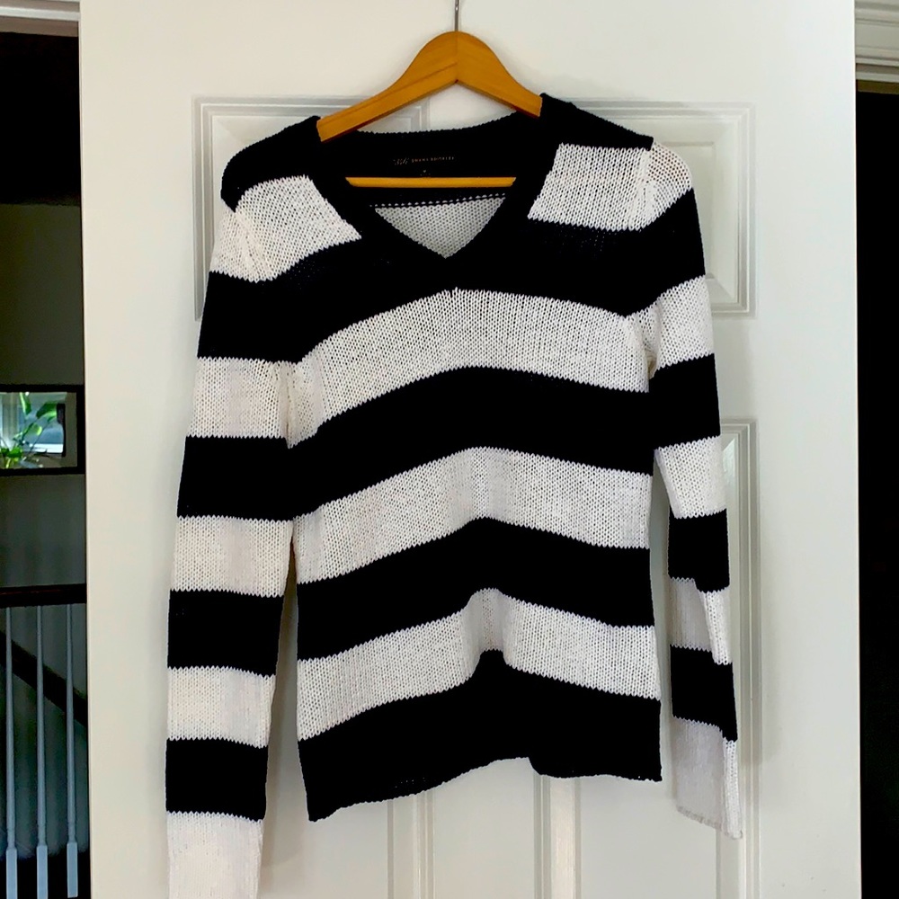 Striped Brooks Brothers sweater. New without tags. Never worn.